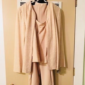 Patra NWT 3 pc pantsuit with palazzo pants. Sz 14